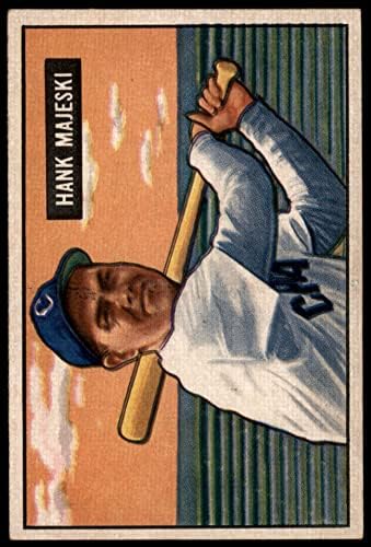 1951 Bowman # 12 Hank Majeski Chicago White Sox Ex White Sox