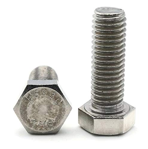 Șuruburi cu capac hexagonal 18-8 Oțel inoxidabil-1/4-20 x 1/2 ft QTY-100