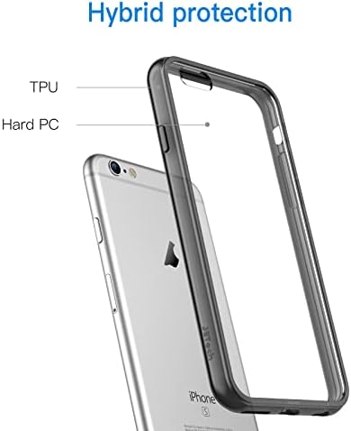 Carcasă jetech compatibilă cu iPhone 6 Plus și iPhone 6s plus 5,5 inci, copertă de protecție cu absorbție de șoc, anti-zgârietură