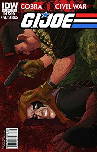 G. I. Joe: Războiul Civil Cobra #2a VF / NM ; carte de benzi desenate IDW