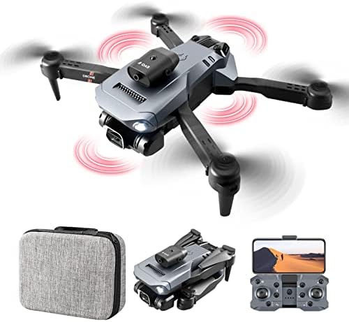 Drone cu cameră pentru adulți, drone pliabil cu cameră HD 1080p Camera FPV Drone pentru controlul gesturilor pentru începători,