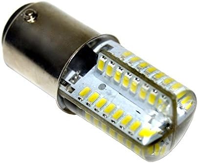 Hqrp 2-Pack 110V LED Becuri alb cald pentru Kenmore 158.19142/158.1931/158.19311/158.19312/158.1941/158.19411/158.19412 mașină