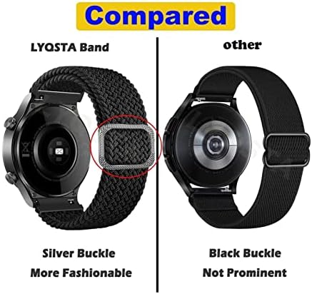 Curele împletite FNDWJ pentru Ticwatch Pro 3 GPS 20 benzi de ceas inteligent de 22 mm pentru Ticwatch Pro 2020/GTX/E2 / S2 brățară Sport de înlocuire