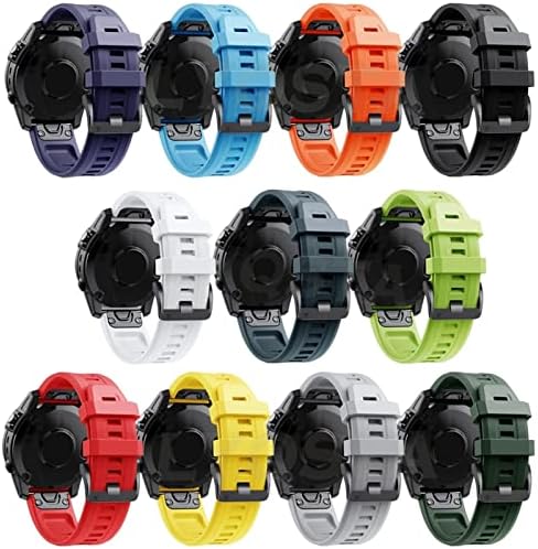 VEVEL Silicon Quick Release Watchband curea pentru Garmin Instinct 2 Fenix 7 7x 6 6x Pro 5x Smartwatch 26 22 20mm EasyFit încheietura