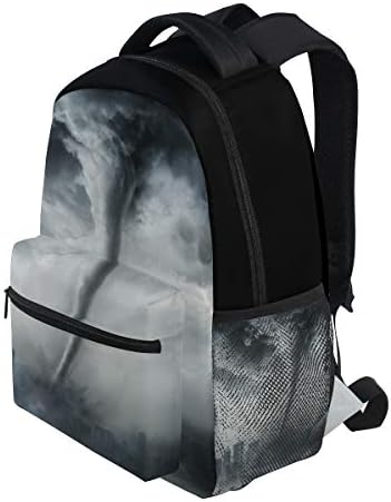 Backpacks College School Book Bag pentru călătorii de drumeție pentru camping pentru camping | 16 x11.4 x6.9 | deține 15,4 inci laptop? Tornadă uriașă în oraș?