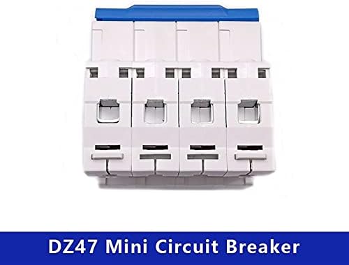 ZAAHH 1buc 4 poli Din Rail 400V~ Mini întrerupător de circuit de uz casnic comutator de aer cutie de distribuție echipamente mecanice