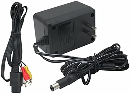 Usonline911 Premium AV Cable și Power Adapter Bundle pentru Super Nintendo SNES Console System