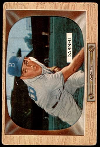 1955 Bowman # 39 Bob Darnell Brooklyn Dodgers Cardurile Dean 2 - Good Dodgers