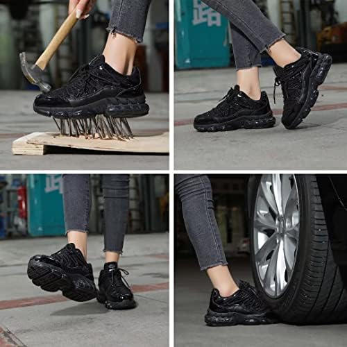 Nifofise oțel Toe pantofi pentru Barbati Femei indestructibil siguranță pantofi ușoare din oțel Toe adidași antiderapante Pantofi