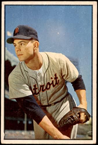 1953 Bowman # 4 Art Houtteman Detroit Tigers VG/Ex Tigers