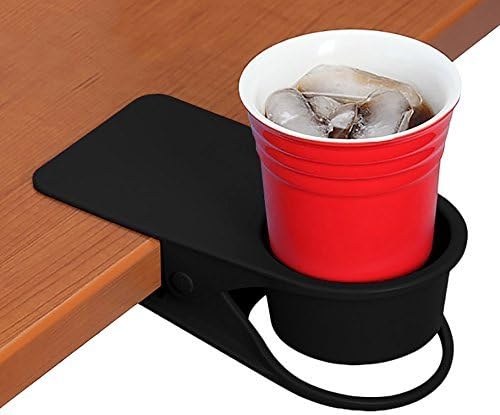 SERO Innovation Cupa Clip Drink Holder-Albastru-fixați la mese, birouri, scaune, rafturi, contoare. Păstrați băutura, Smartphone-ul