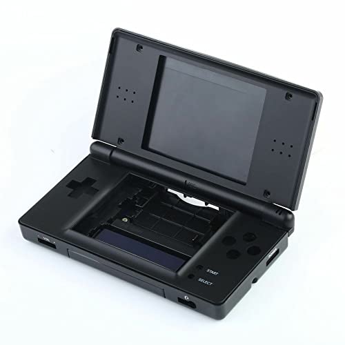 Partea perfectă de înlocuire completă pentru carcasă lentilă neagră pentru OEM Nintendo DS Lite NDSL
