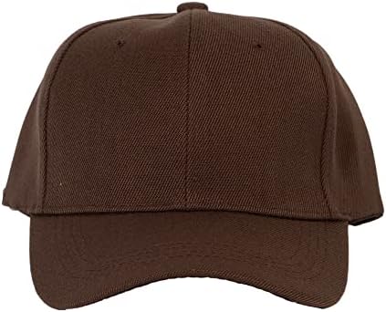 TopHeadwear Bărbați simplu Baseball Cap - reglabil Culoare solidă mingea pălărie pentru bărbați sau femei