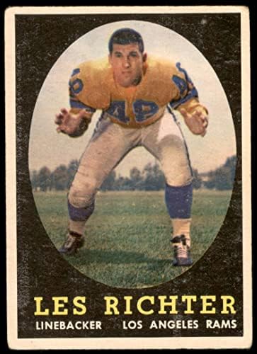 1958 Topps 105 Les Richter Los Angeles Rams Rams Good California