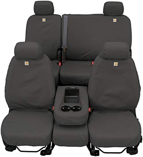 Covercraft Carhartt Custom SeatSaver / Ssc3445cagy | 1 rând 40/20/40 scaun de bancă / se potrivește 2009-2014 Dodge Ram 1500/2500/3500