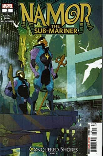 Namor: Conquered Shores 2 VF / NM ; carte de benzi desenate Marvel / Sub-Mariner