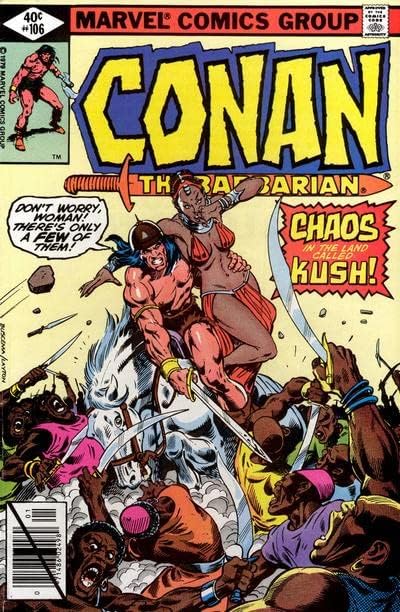 Conan Barbarul 106 VF; Marvel carte de benzi desenate