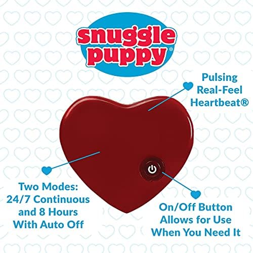 Smartpetlove Snuggle Puppy - Pachetul de pachete de căldură suplimentar - Vine cu cățelușul snuggle și pachetele de căldură