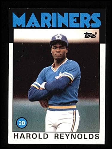 1986 Topps # 769 Harold Reynolds Seattle Mariners NM/MT Mariners