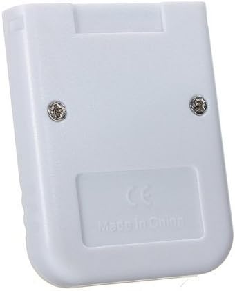 Alb 64MB Card de memorie pentru Nintendo Wii Gamecube joc Cube GC consola