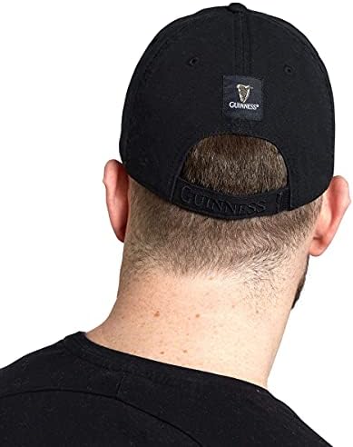 Cap Cap de baseball Guinness Black & Caramel cu petic din piele
