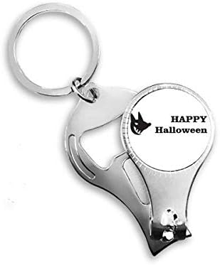 Câine fericit Ghost Fear Halloween Nip Nipper Ring Key Lanț Deschizor sticla Clipper