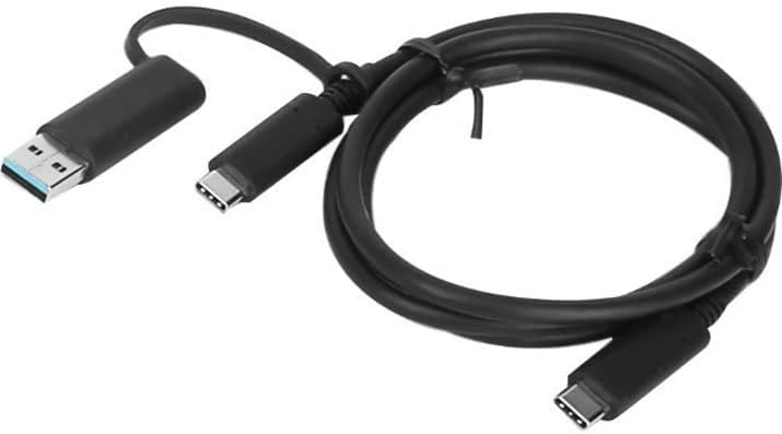 Lenovo Hybrid USB-C cu cablu USB-A