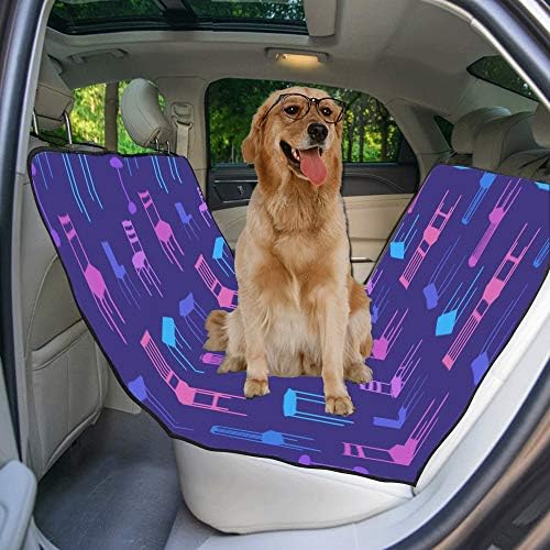 Enevotx Husă pentru scaun pentru câini Personalizat Stil de Design confortabil Huse pentru scaune auto cu imprimare drăguță