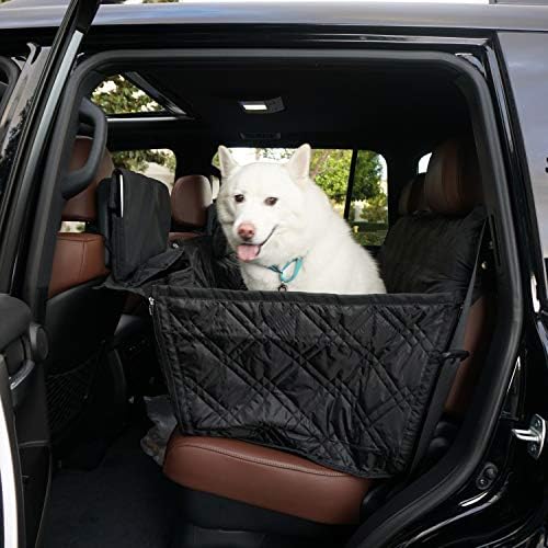 Formosa Huse Pawpals Husă pentru scaun auto pentru câini hamac pentru animale de companie fereastră din plasă hidrofugă antiderapantă