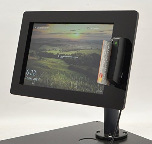 Kit de chioșc Tabcare POS pentru tableta bazată pe ferestre cu montarea cititorului de carduri USB Suppune Magtek Dynamag