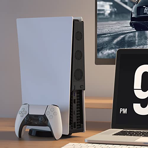 Ventilator de răcire TNP pentru PS5-ventilator extern de răcire silențios de mare viteză pentru discul Playstation 5 și ediția