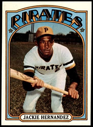 1972 Topps 502 Jackie Hernandez Pittsburgh Pirates NM/Mt Pirates