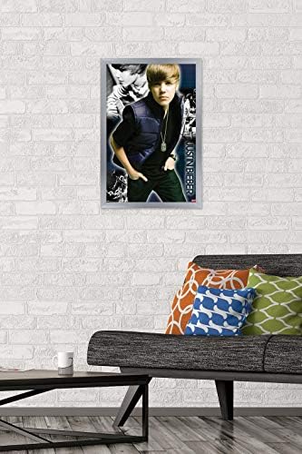Tendințe Internaționale Justin Bieber - Poster Cool Wall, 22.375 x 34, versiune premium neframată