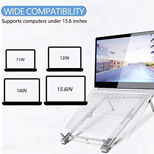 Stand de boxwave și montare compatibile cu Acer Chromebook 315 - Stand de aluminiu de buzunar 3 -în -1, portabil, Stand de