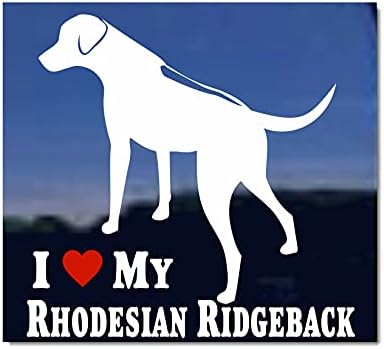 Îmi Place Rhodesian Ridgeback! ~ Rhodesian Ridgeback Câine Vinil Fereastra Decal