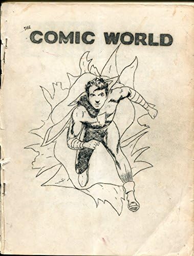 Lumea benzilor desenate 4 1964-Robert Jennings-căpitanul Marvel Jr-fanzine pionier-G / VG
