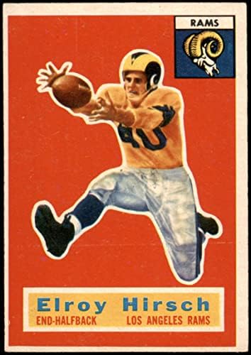1956 Topps # 78 Elroy Hirsch Los Angeles Rams Ex Rams Wisconsin/Michigan