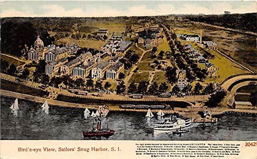 Marinarii Snug Harbour, S.I., New York Postcard