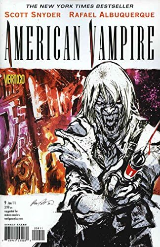 Vampir American 9 VF / NM; DC / Vertigo carte de benzi desenate