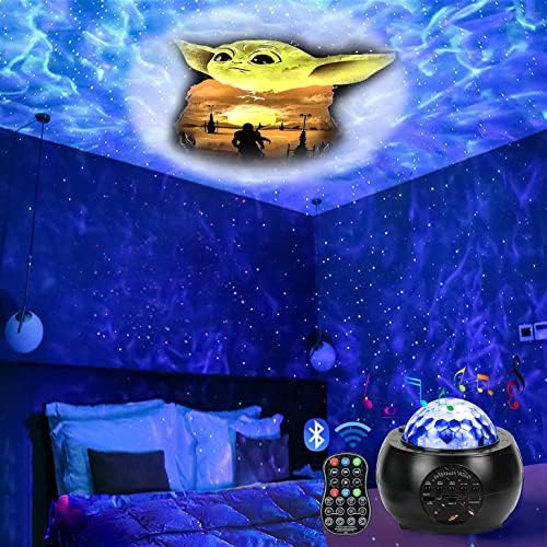 Cadouri pentru copii și adulți, Bedoo Galaxy Sky Star Night Light Pro-jector light lamp 10 Patterrns Decor Cameră pentru dormitor,