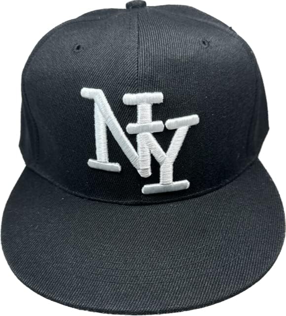New York NY montate Cap Hip Hop Baseball Cap pălărie. Dimensiune M 58cm 7 1/4 Negru, roșu, Baige, alb, maro, albastru bleumarin