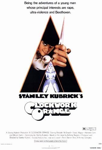 Un poster de film Clockwork Orange 11x17