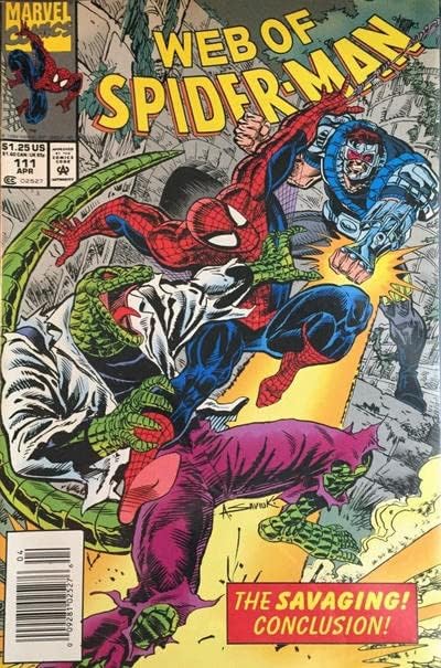 Web of Spider-Man, the 111 VF; carte de benzi desenate Marvel | al 2-lea mandat de apariție