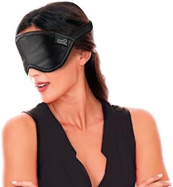 Dream Essentials® Silk Sleil Mask - Super Premium Black Eye Mask
