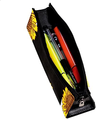 Carcasă de creion Guerotkr, pungă de creion, carcasă pentru stilou, pungă de stilou, pungă de creion mic, animal de flori de