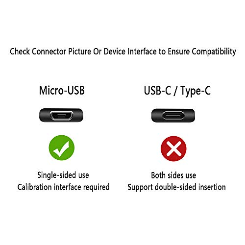 Cablu cablu încărcător compatibil cu Verizon Ellipsis - 5 picioare pentru Verizon Jetpack, Verizon Ellipsis 8 QTAQZ3, Ellipsis