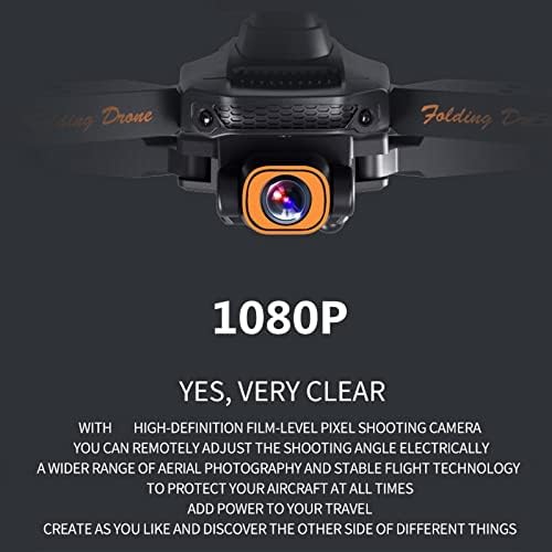 Mini drone cu cameră Dual HD FPV 1080p, telecomandă, jucării cadouri pentru fetele băieți cu altitudine Rețineți modul fără