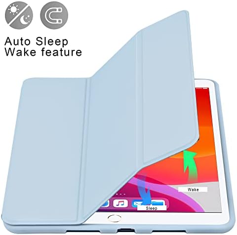 ARAE pentru iPad 10,2 inch Carcasă & & + suport pentru suport pentru tabletă compatibil cu iPad 7/8/9, iPad Air 5/4, iPad Pro