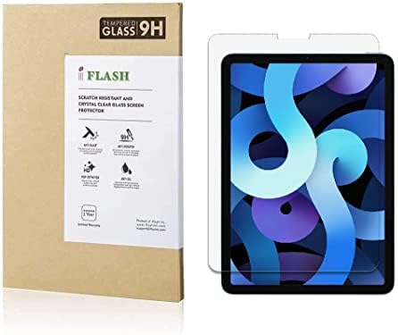 [5 pachet] IFLASH HD Crystal Clear Screen Screen Protector Compatibil cu Apple iPad Air 5 / iPad Air 4, și iPad Pro 11 - Transparent