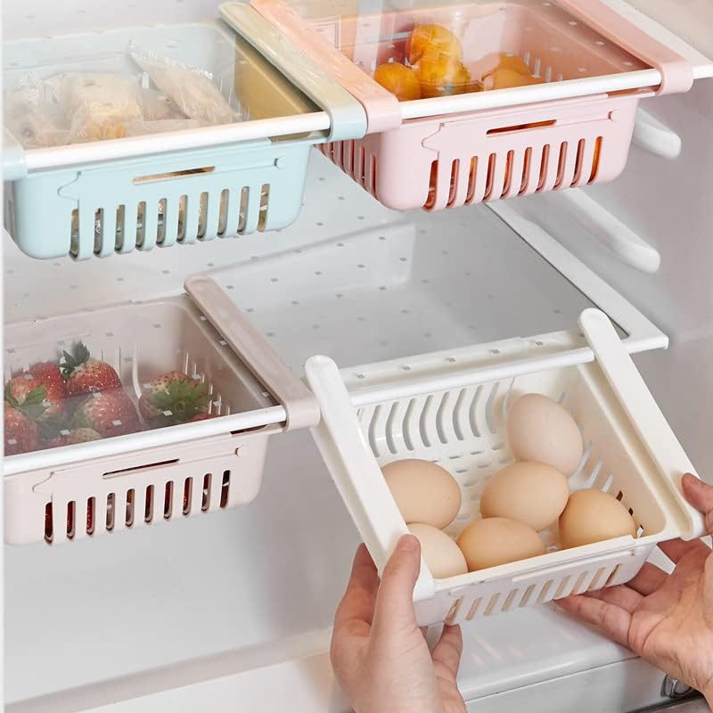 Sertarul frigiderului Organizator sertarul frigiderului cutie de depozitare multifuncțională economisirea spațiului frigider